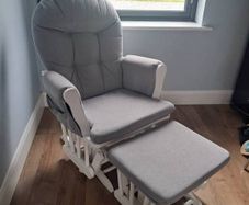 Babylo Brompton Glider and footstool