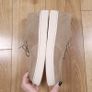 Marks & Spencer Tan Beige Suede Wallabee Moc-Toe Lace-Up Casual Shoes Loafers 7UK/40.5EU Image 8