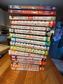 diary of a wimpy kid book collection