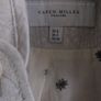 Stunning Karen Millen Military Style Coat Beige Grey Size UK 8 Image 4