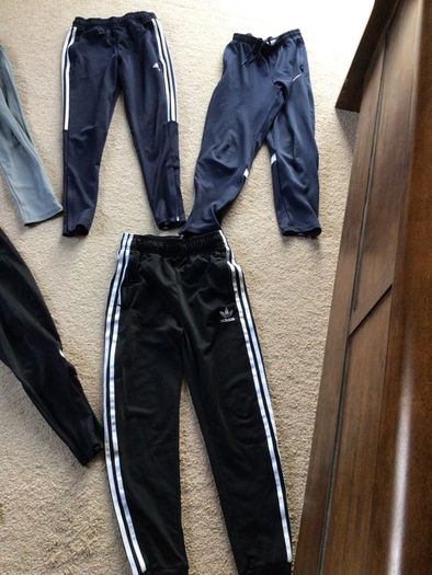 Boys track bottoms, tops, Nike, Adidas age 11-12