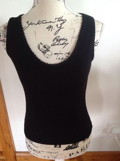Size 8 Black Camisole Top