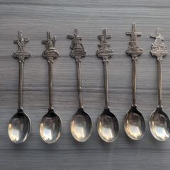 Antique Silver Dutch Teaspoons