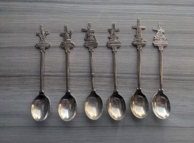 Antique Silver Dutch Teaspoons