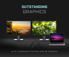 I-Tec USB-C 3.1 Dual 4K DP Video Adapter