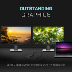 I-Tec USB-C 3.1 Dual 4K DP Video Adapter