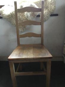 Wooden chair