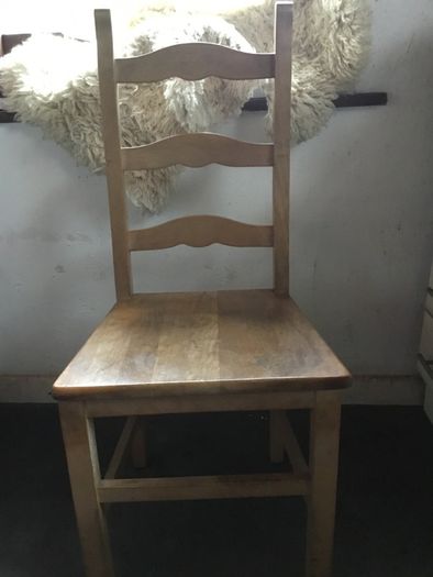 Wooden chair