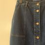 denim midi skirt Seasalt Cornwall Image 4