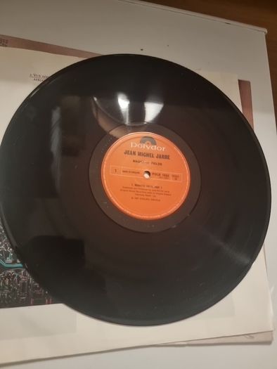Jean Michel Jarre Magnetic Fields 1981 Uk Polydor 12" Lp Pols 1033 Vg/ex