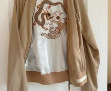 Silk Hercules Bomber Jacket Mint Condition