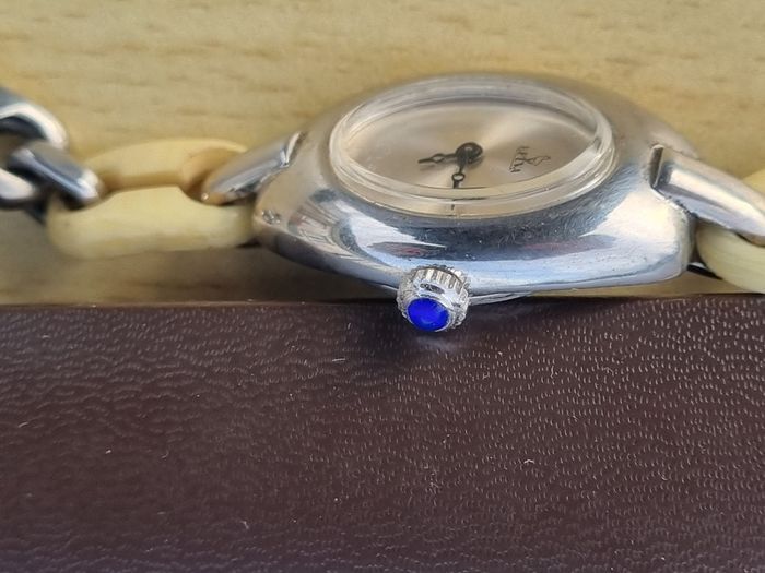 Women's silver Swiss watch Helva (Helvetia)