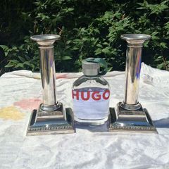 Mid 19th Century Hawksworth,Eyre & Co Silver Plated Candlesticks