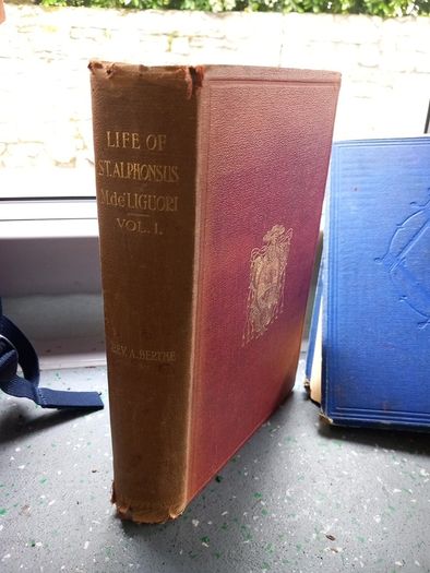 book vintage Life Of St Alphonsus M de'liguori  Vol 1 old vintage