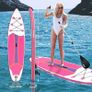 10FT 3M Inflatable Stand Up Paddle Board SUP Board 6 inch Thick Surfboard Lightweight NonSlip EVA Deck SUP Package Complete Kit for All Skill Beginners Adults Fishing Yoga Surfing (FREE POSTAGE) Image 6