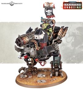 Warhammer 40k Armageddon Ork dakka rig