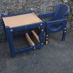 Childs table and chair
