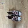 Leopard print converse style shoes Image 4