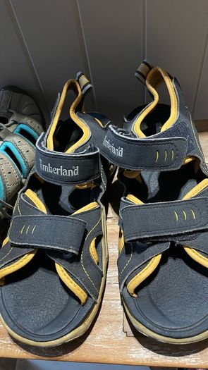 kids nius sandals Timberland and Hi tec