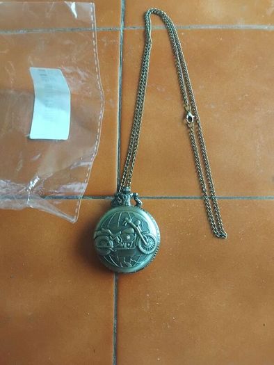 New pocket watch on chain