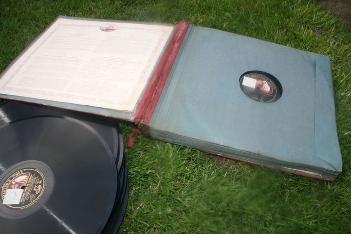 Antique Gramophone records