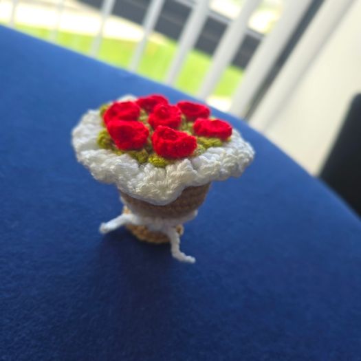 Handmade Mini Rose Bouquet