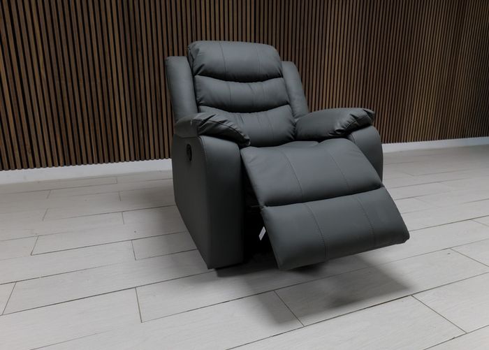 Sale Offer! 3+2+1 Roma Manual Leather Recliner Sofa Set