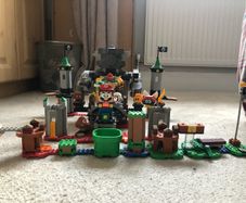 lego super mario bowser castle and other Mario lot