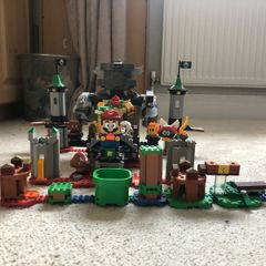 lego super mario bowser castle and other Mario lot