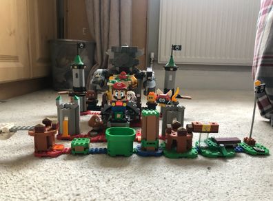 lego super mario bowser castle and other Mario lot