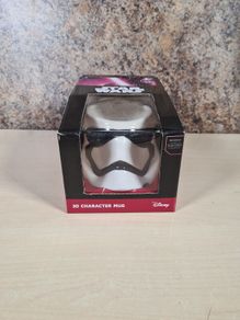 Disney Star Wars 3d Character Mug Stormtrooper First Order. Brand New