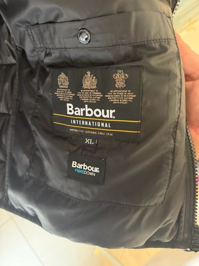 Barbour light padded jacket XL (unworn)