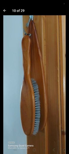 Wooden clothes brush ,,used condition, but overall good condition, see pictures for condition few marks ,take as is ,buyer collects or pays postage thank you