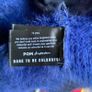 POM Amsterdam Midnight Blue Shaggy Stripe Cardigan - Size 34 (Fits up to UK 14) Image 10