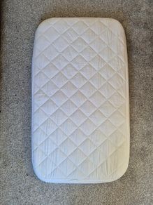Lua bedside crib mattress and mattress protector only