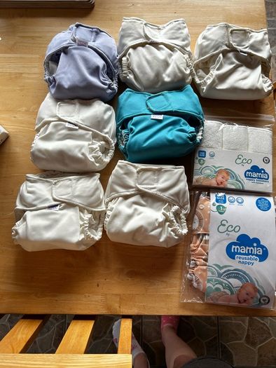 14 reusable nappies