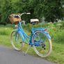 Blue Ladies Bike 26 inch City Bike Shimano 6 Speed  Basket and Lights Image 3