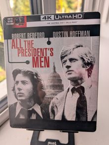 All the Presidents Men 4K Steelbook Sealed