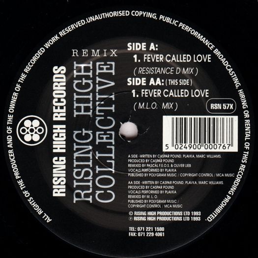 Rising High Collective-fever Called Love