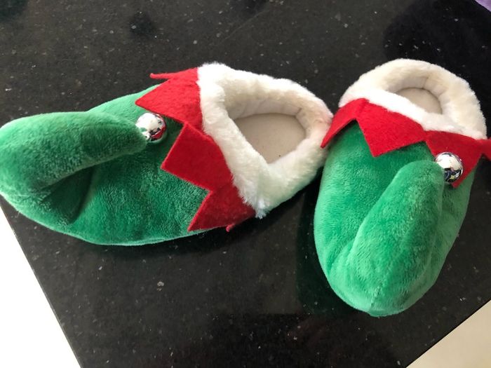 Children's Christmas Slippers 7/8k