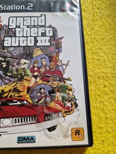 Grand theft auto III 3 PlayStation2 Ps2 games Original