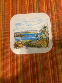 Vintage Glengarrif cork mat