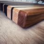 Handcrafted Chopping Board - Walnut, Maple and Cherry Image 3