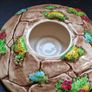 Vintage Falcon Ware "Wishing Well" Flowers Bowl Holder Image 7