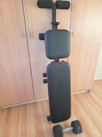 Foldable gym bench Corength & Weight training 15 kg