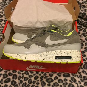 Nike Air Max 1 Women Volt Grey Uk 3.5 NEW