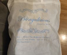 From  Blingalicious dress shop    Size 16   Confirmation dress