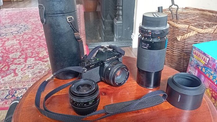 Pentax mv camera ,with 2 lenses