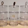 3 Storage Jar Three-size Snacks And Dried Fruits - Plastic Image 2