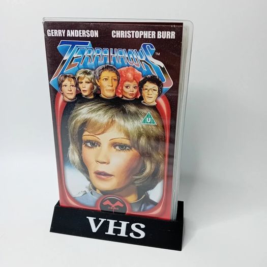 terrahawks vol 1.4 vhs tape - rare retro movie - kids cartoon rare